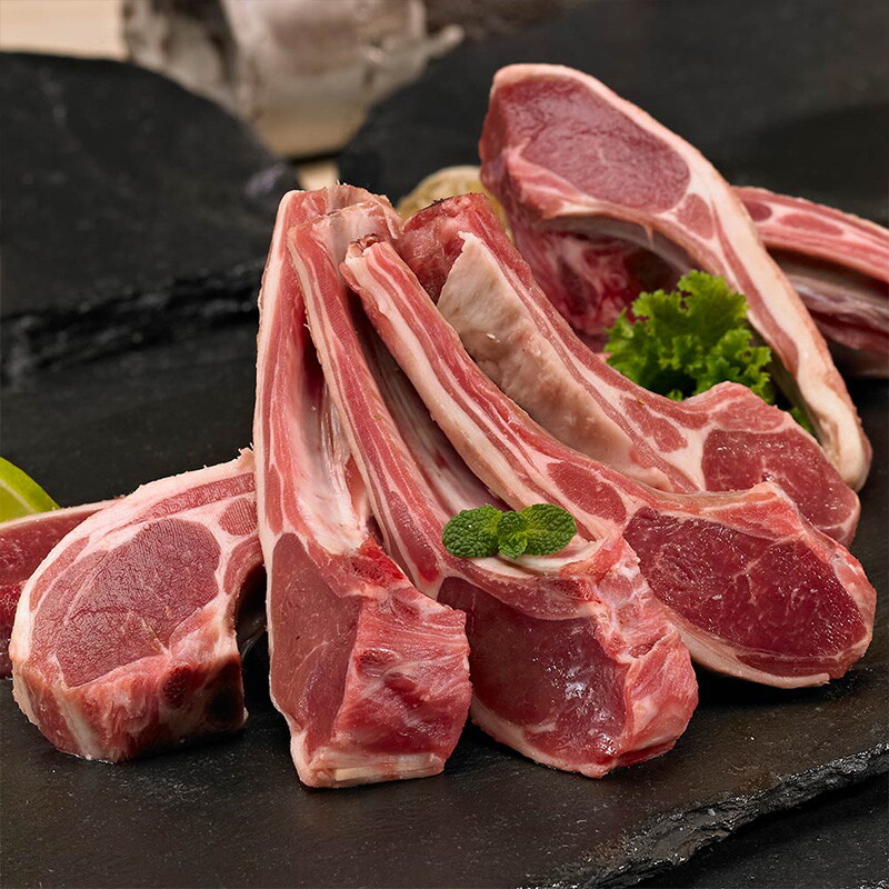 자연맛남 명품 양갈비(숄더랙) 300gx2팩 (총600g/쯔란2개)