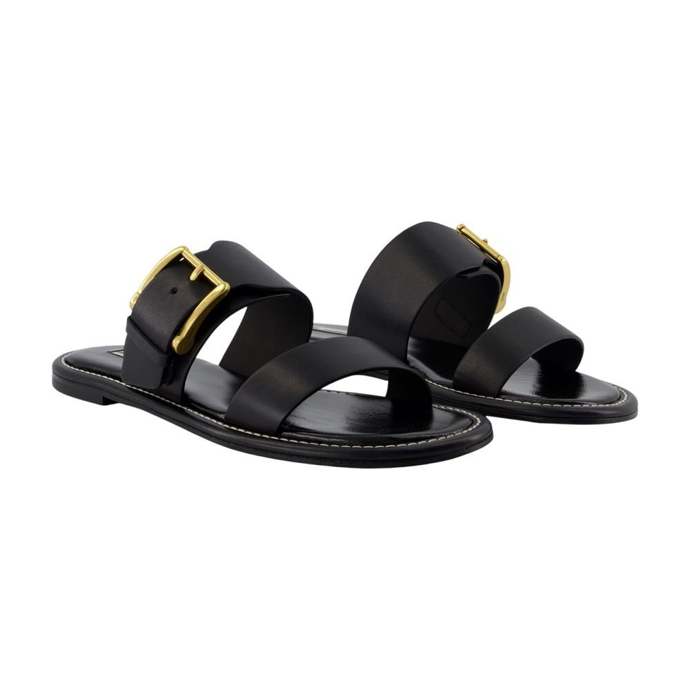 아미 26 S/S 아미 버클 샌들 아미 파리 레더 블랙 FSV833.AL0181-001 B0731945038