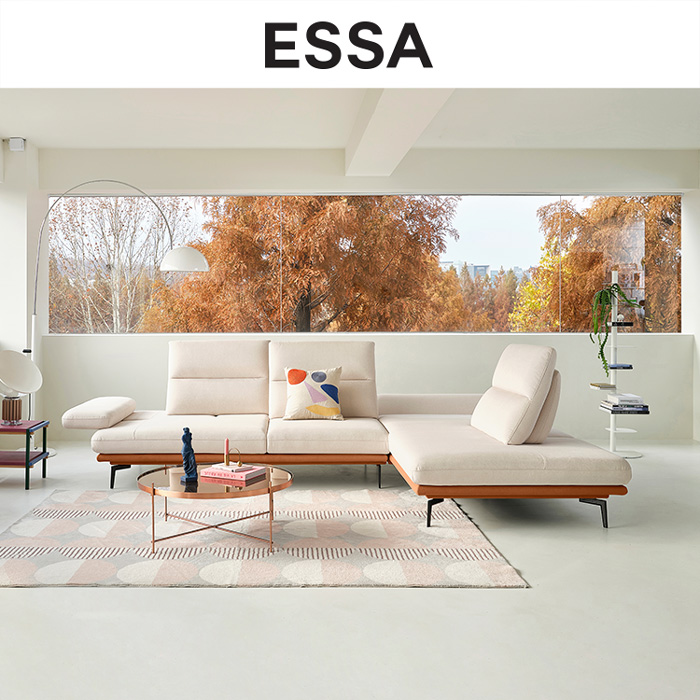 에싸 [03.30~04.05 헤드1개]마제티 4인 오픈코너형 스윙기능 크라비츠 패브릭 소파