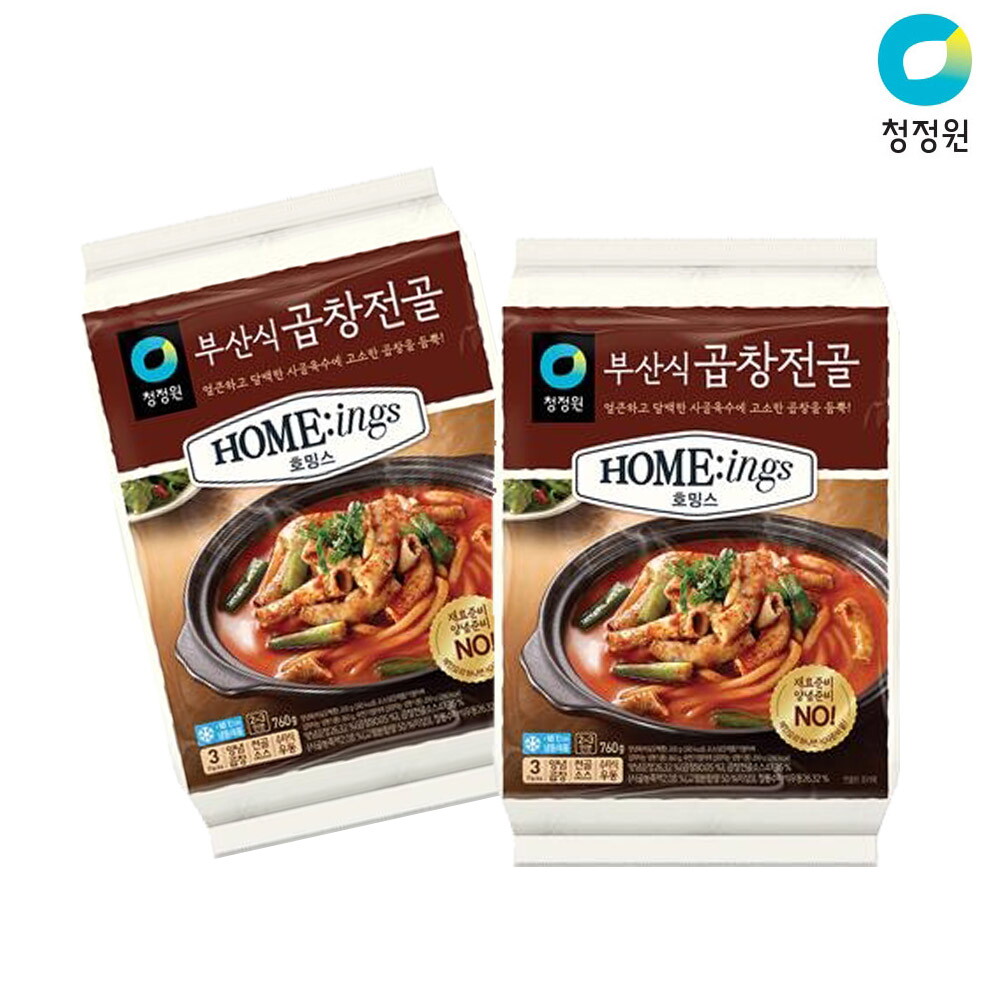 청정원 청정원 호밍스 부산식 곱창전골 760g x3개
