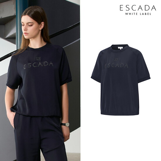 ESCADA 26SS 여성 샤이닝 반팔티셔츠 1종 5