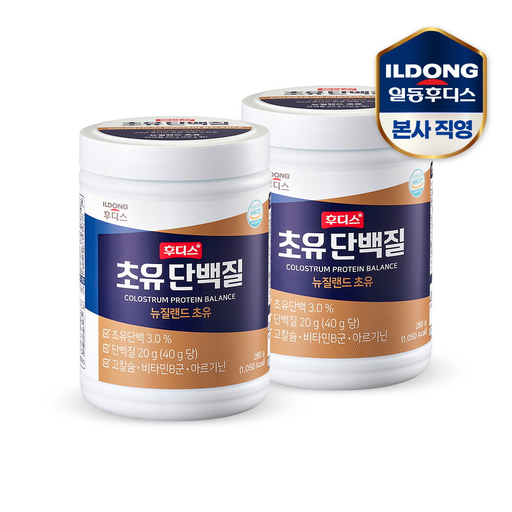 일동후디스(주) 후디스 초유단백질 280g 2개