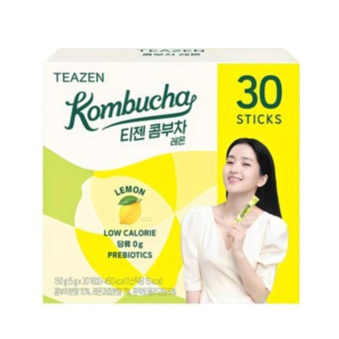 셀러허브 식품 티젠 콤부차 레몬 5g 30개입 3개