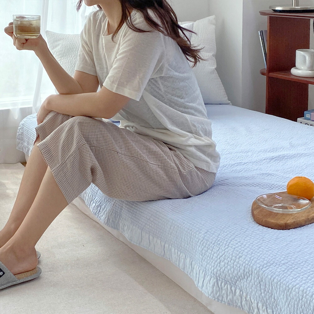 한스갤러리 아이스 풍기인견 냉감 여름 이불 침대 패드 SS(일반형)