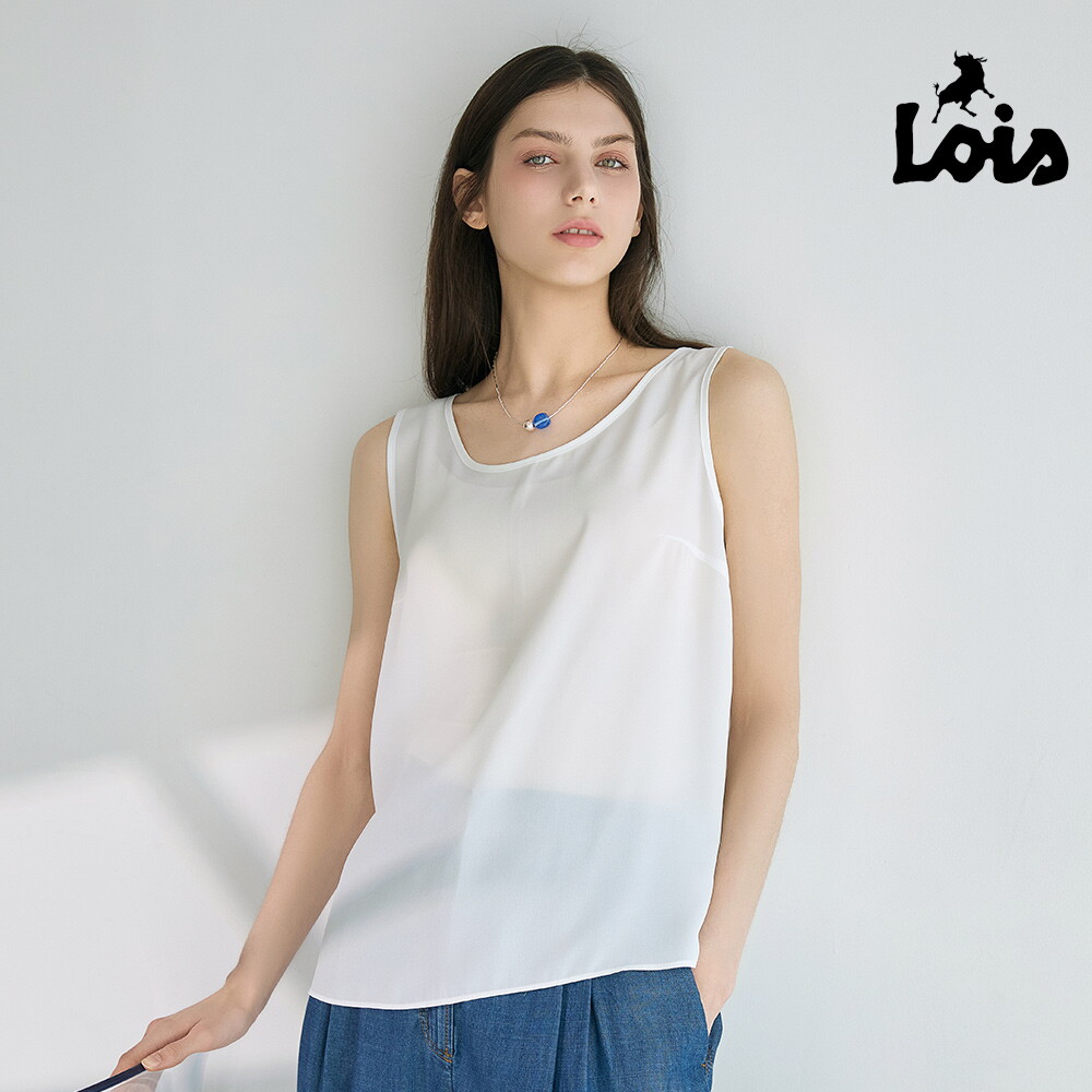 Lois 로이스 26SS 여성 리오셀 블렌디드 루즈핏 셔츠 3종(+이너 1종) 5