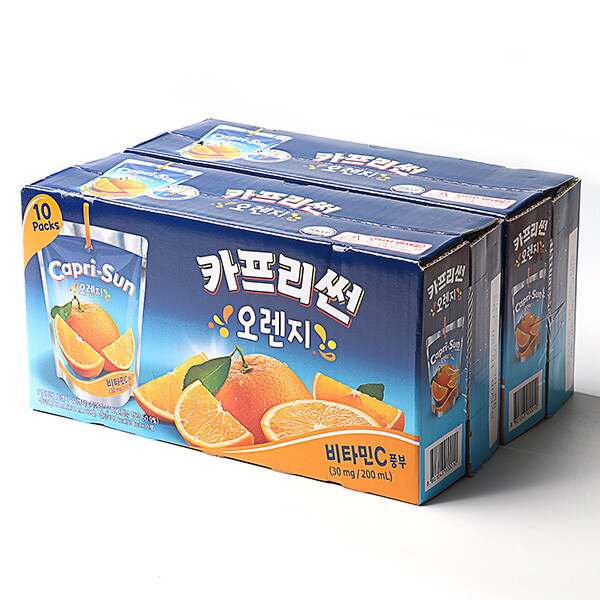 글로벌푸드 카프리썬(오렌지) 200ml x 20개
