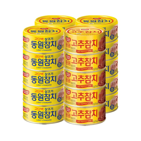 동원 F&B 동원참치 85g x 15캔 + 고추참치 85g x 5캔