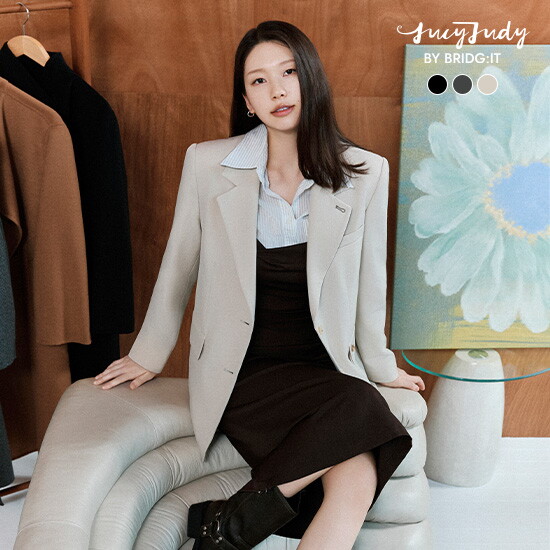 [바이브리짓X쥬시쥬디] 26FW 테일러드 자켓 5