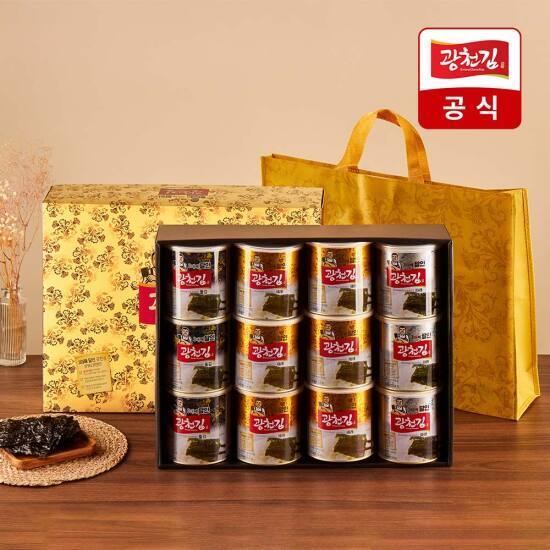 [주식회사 광천다솔김]광천김 [광천김선물세트] 캔김/재래식탁김/곱창도시락김 외 프리미엄 김 선물세트 모음전