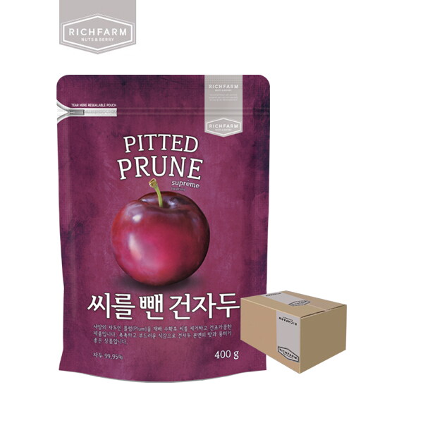 리치팜너트 씨를뺀건자두400g 10팩