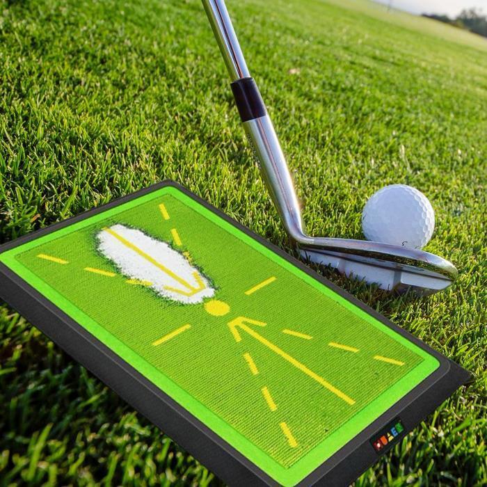 셀러허브 스포츠 스윙 궤도분석 골프 연습 매트 궤적 표시 어프로치