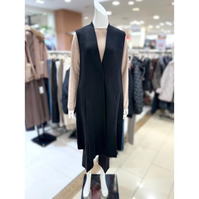 트리아나 [트리아나]소고 세이브존01 울  노 카라 롱 베스트 TI4VA50 (42312377)