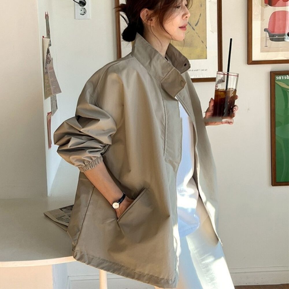 허그허그 허그허그 / 네디 캐주얼 바람막이 자켓