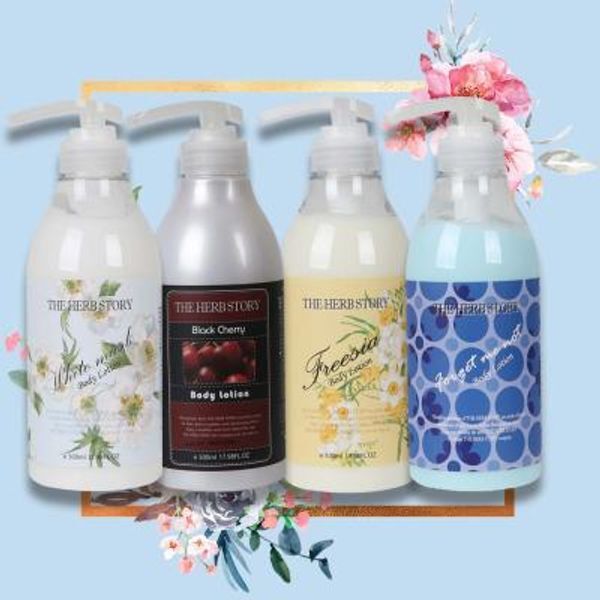 교보문고 더허브스토리 고보습 대용량 바디로션 500ml