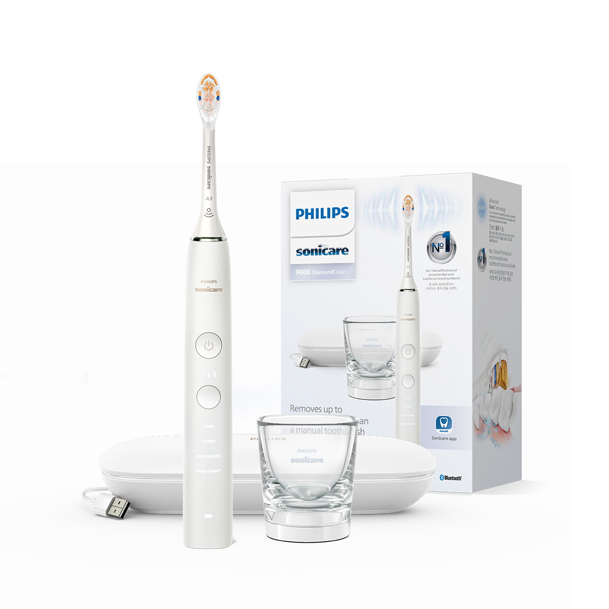필립스 PHILIPS 필립스 소닉케어 다이아몬드클린 화이트 HX9914/77
