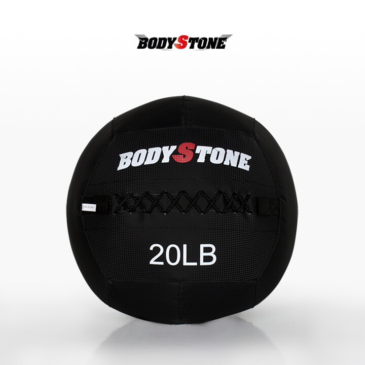 바디스톤 바디스톤 월볼 20파운드(블랙) wall ball 크로스핏용품 전신운동 순환운동 유산소운동 메디신볼 메디슨볼