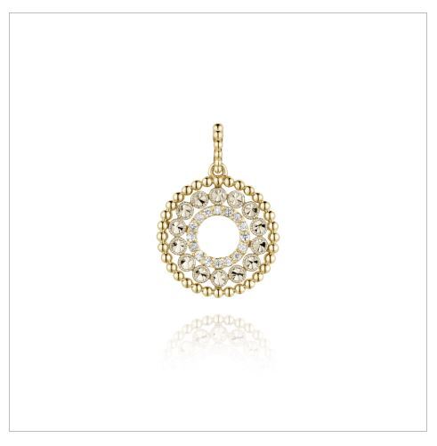 미니골드(주얼리) (14K) (DIA-랩)(1.1mm16ea) 선 글리터 펜던트 PAAS4019L_MA