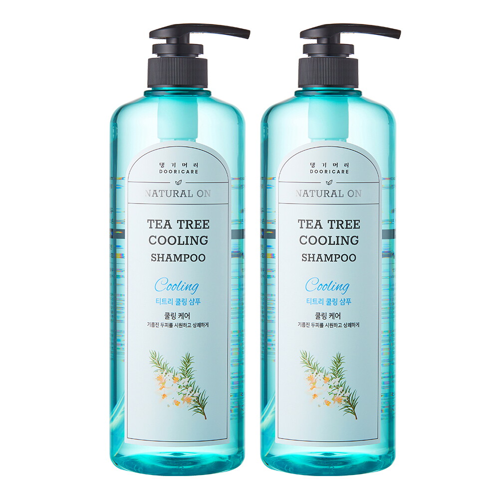 댕기머리 댕기머리 허벌 티트리 쿨링 샴푸 1000ml 2개