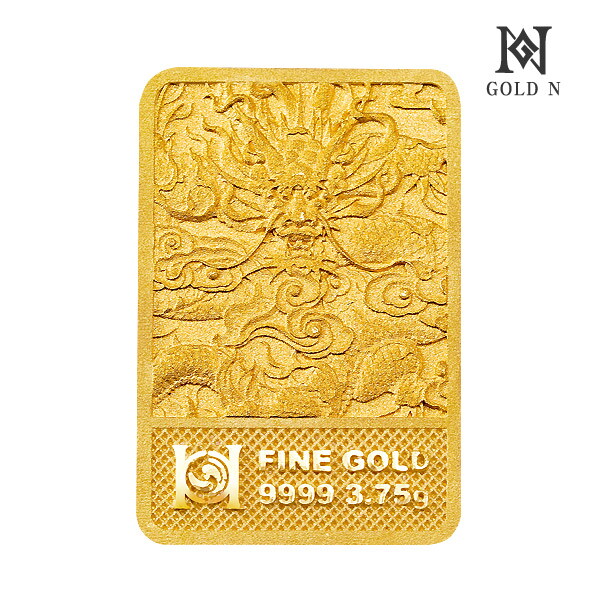 골드앤금거래소 24K 순금 3D 입체용 골드바 3.75g