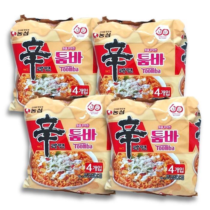 셀러허브 식품 신라면 툼바 137g X 봉지16개 라면 투움바