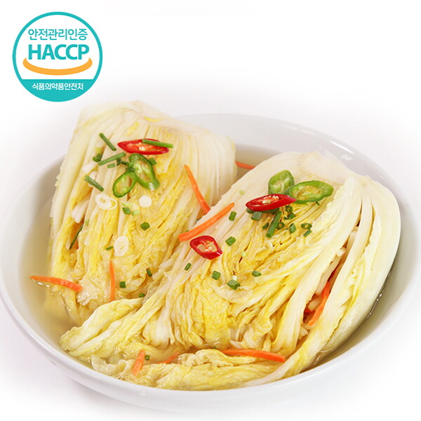 웰굿 HACCP인증 전라도 국내산 백김치 1kg