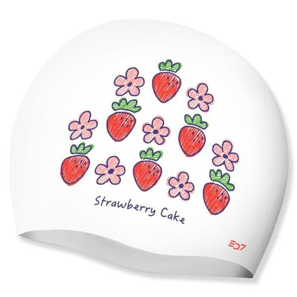 리디아넬 [하프클럽/리디아넬]SD7 실리콘 수모 수영모 H381392 수영장모자 예쁜수모