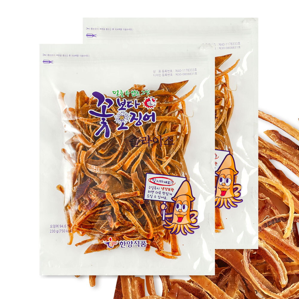 한양식품 한양식품 꽃보다오징어 오리지날 슬라이스 230g + 230g