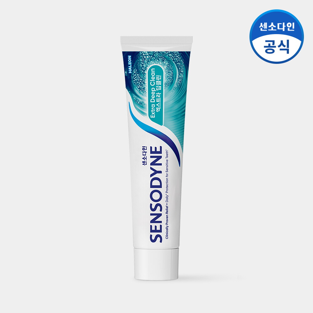 센소다인 센소다인 엑스트라 화이트 민감성 치약 120g + 엑스트라 딥클린 민감성 치약 120g