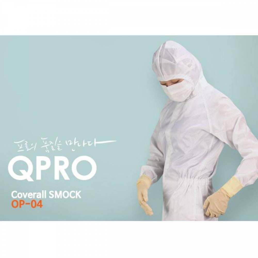 오너클랜 TBZ SQ-A06 OP-04 방진복 귀망사 H-2 후드부착 미얀마산