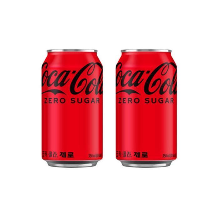 셀러허브 식품 코카콜라 제로 바코드 일반 판매용 350ml x 12개 /s