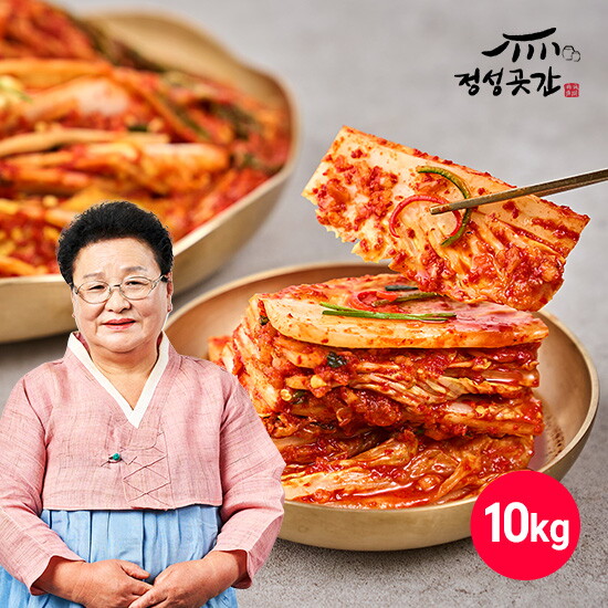 정성곳간 강순의명인 포기김치 10kg