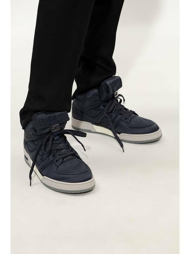 펜디 라프리마 펜디 바게트 hightops 하이탑 스니커즈 7E1572 ALIR F0RWQ