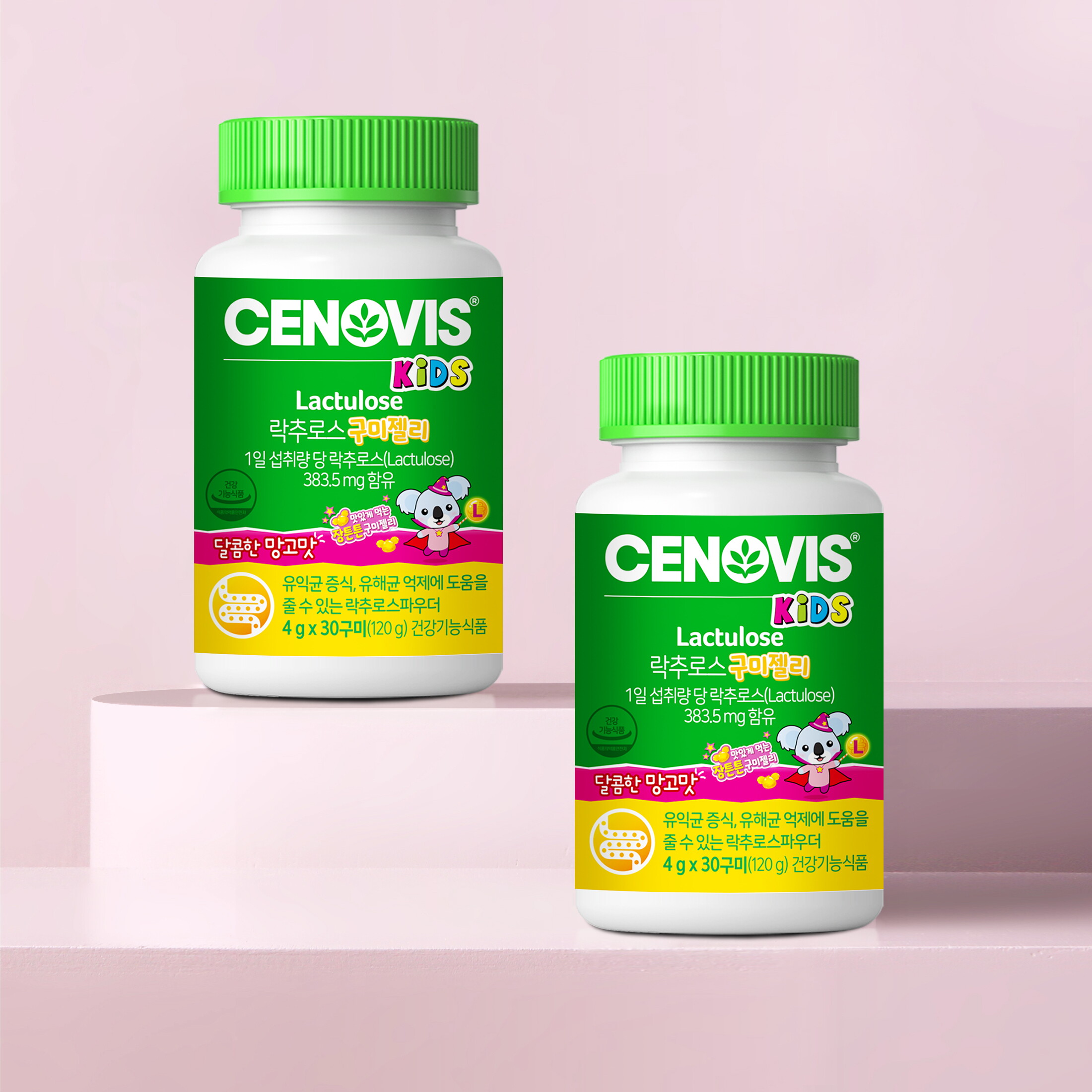 세노비스 (소비기한 임박)세노비스 키즈 락추로스 구미젤리 30Gx2개_26년 8월 14일