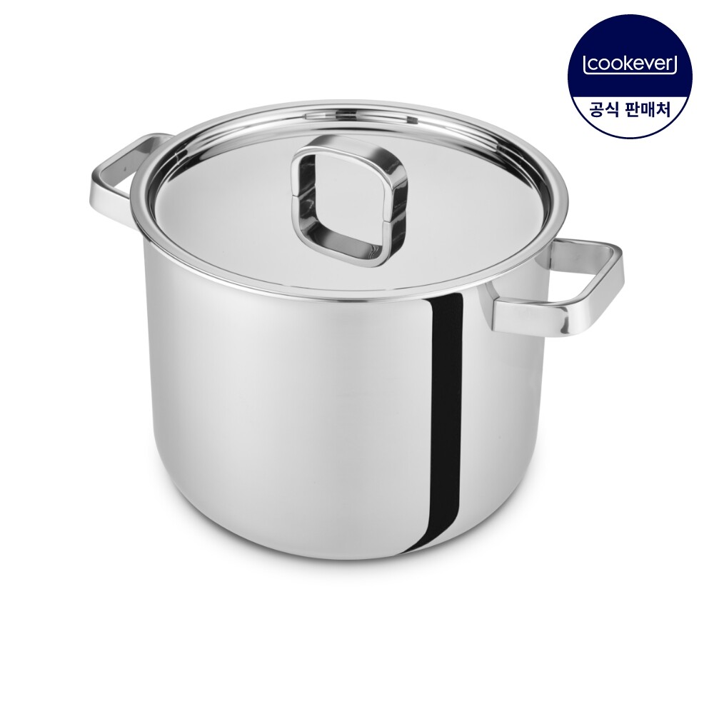 쿡에버 #Cook304 프리미엄 인덕션 통5중 스텐 곰솥 냄비 28cm