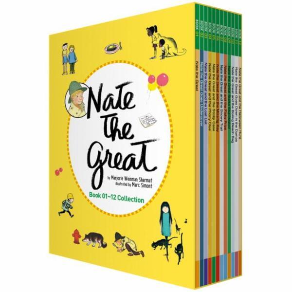 [롱테일북스]피오르드 Nate the Great 네이트 더 그레이트 영어원서 박스 세트 : Book 01~12 (전12권)