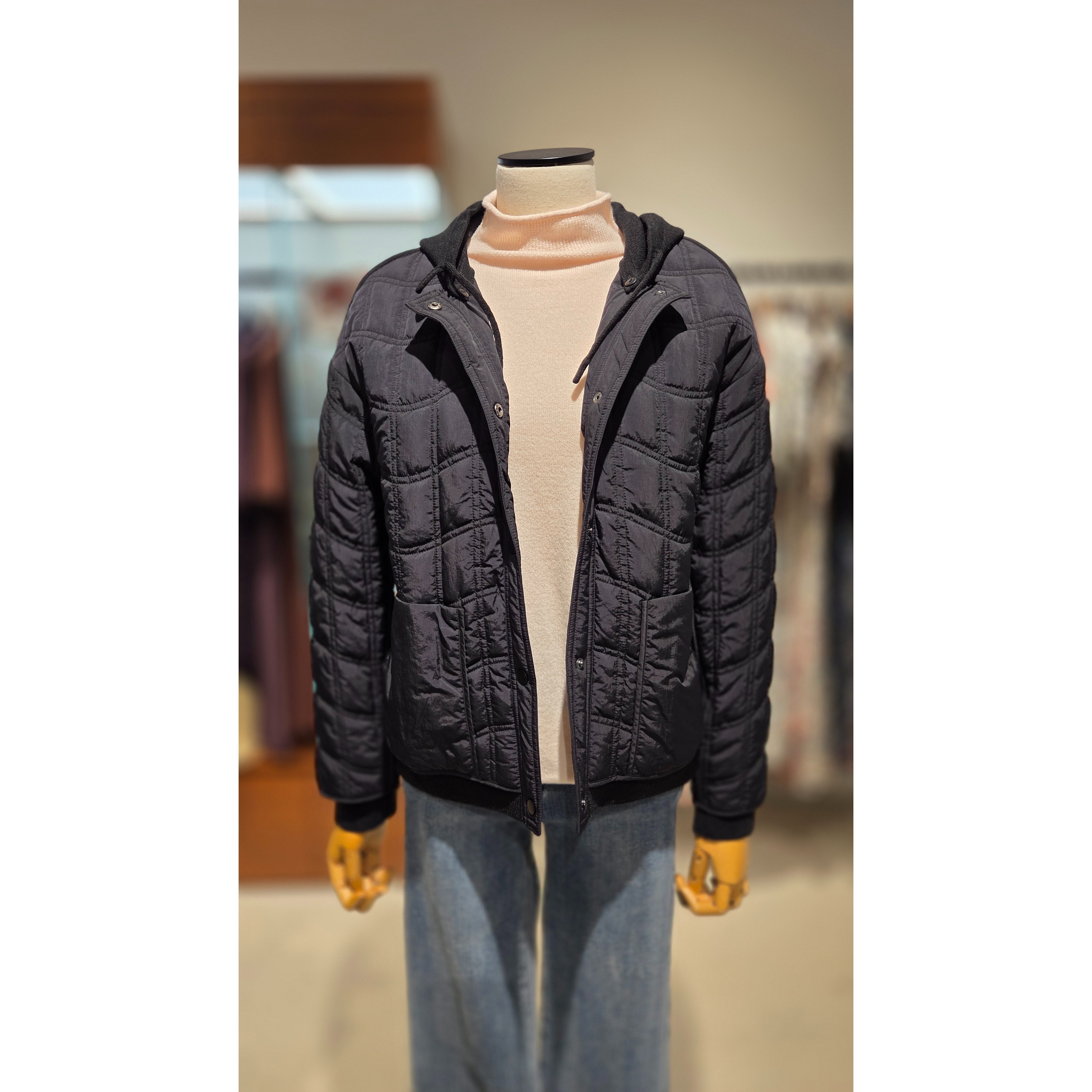 올앤썬드리(아울렛) 베고니아 퀼팅점퍼 A5S1R150