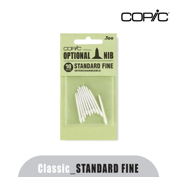 아트박스 아트박스/아트피스 COPIC 코픽 클래식 트윈 마카 전용 닙 STANDARD FINE 10개입