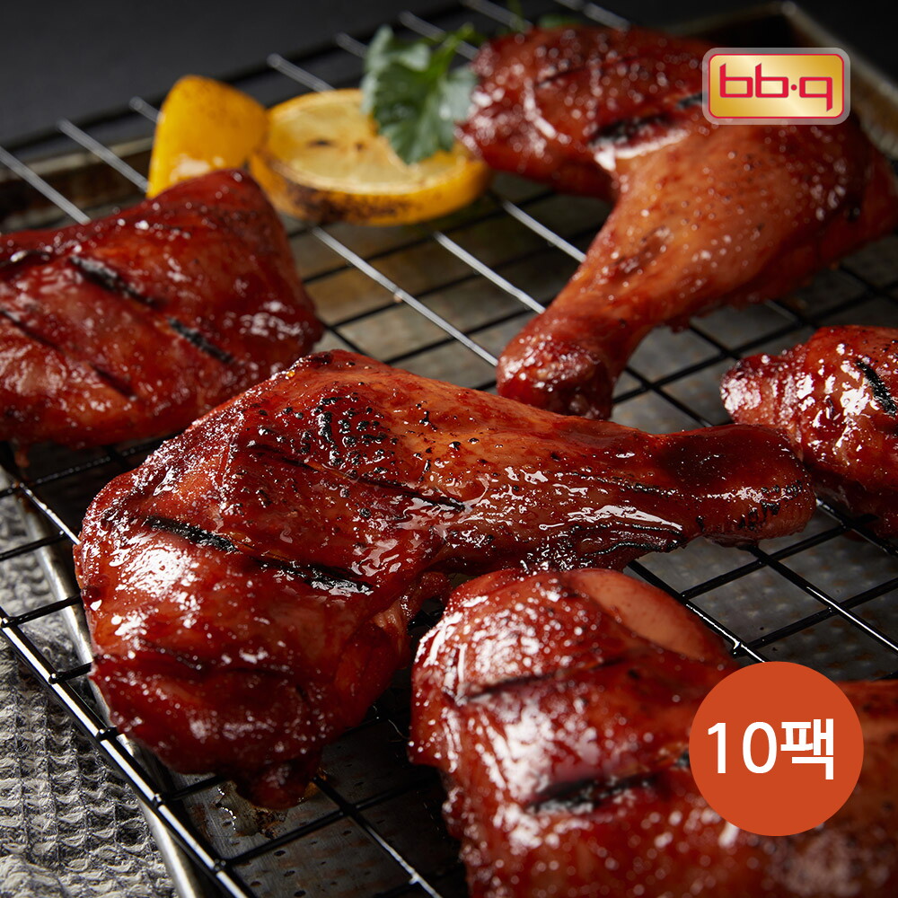 비비큐 BBQ 뱀파이어 통다리 바베큐 170g x 10팩