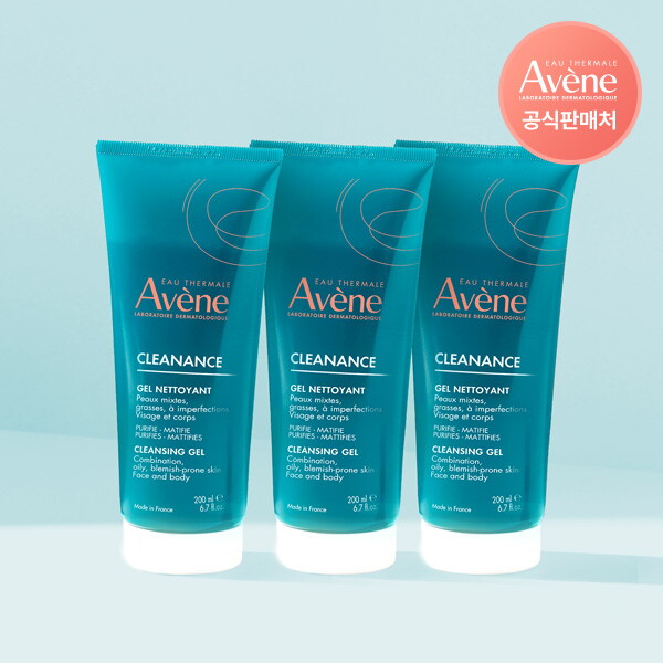아벤느 아벤느 클리낭스 클렌징 젤 200ml 3개