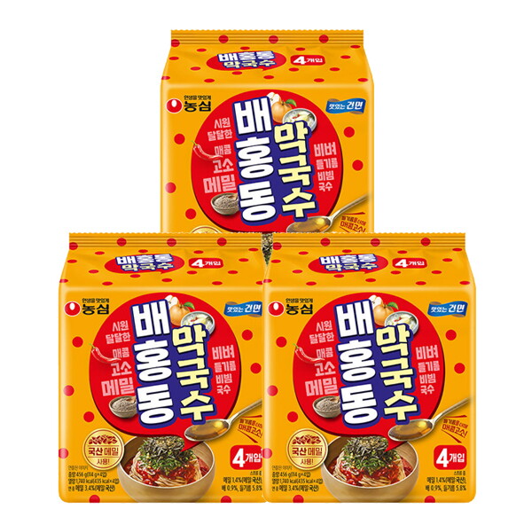 농심 농심 배홍동 막국수 114g 12개