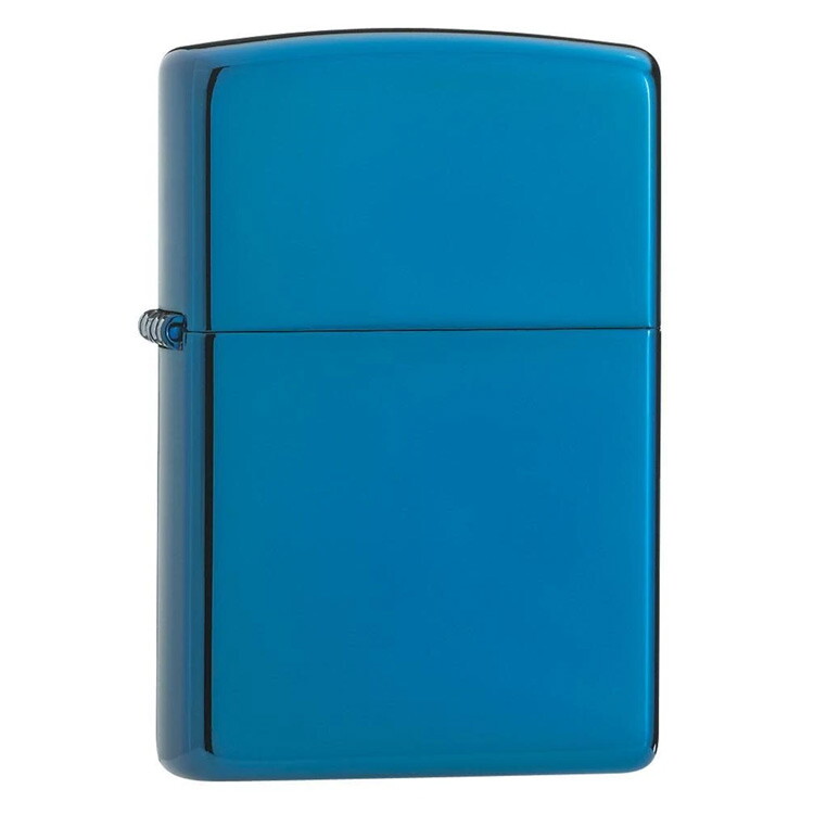 신명글로빅스 ZIPPO 지포 오일 라이터 20446 Classic High Polish Blue 하이폴리쉬 블루 ZP-ZP71MA016