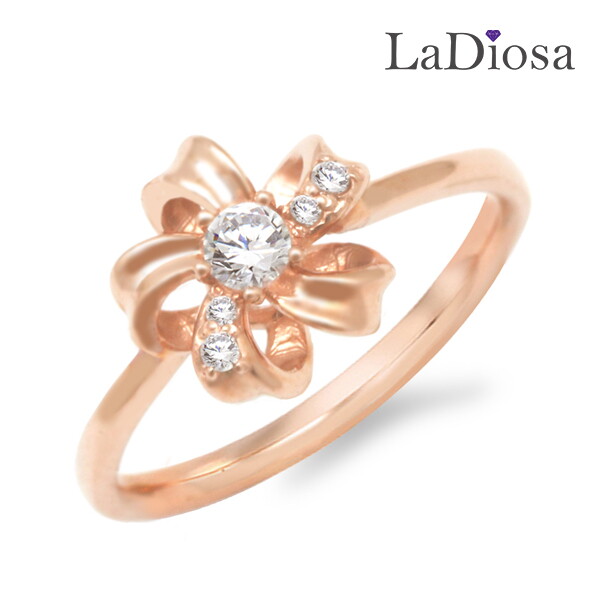 La Diosa 라디오사 14K 여성반지 LK14JJ-10723R