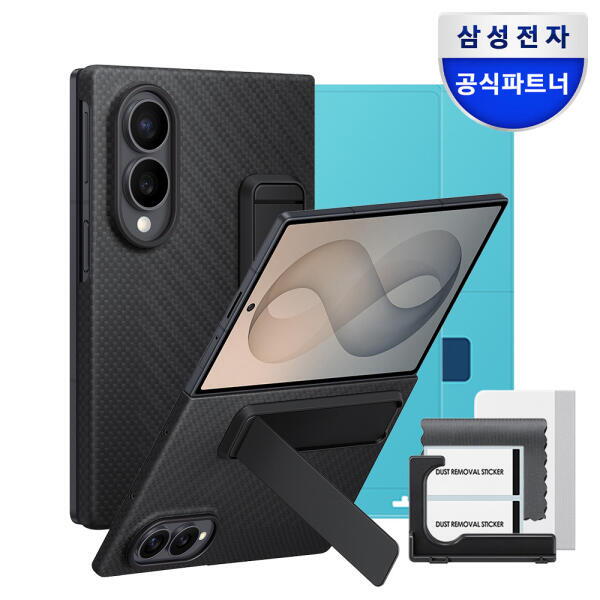 아트박스 아트박스/삼성전자 삼성 정품 갤럭시 Z폴드8 와이드 카본 스탠딩 케이스