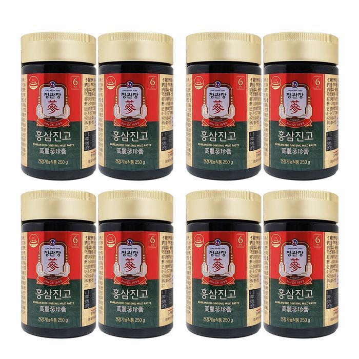 셀러허브 식품 정관장 홍삼진고 선물세트 500g (250g x 2개) 4세트 Ss