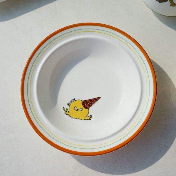 교보문고 에시카창고 이피 메이플 찬기 앞접시 16cm보울 귀여운 아이스크림