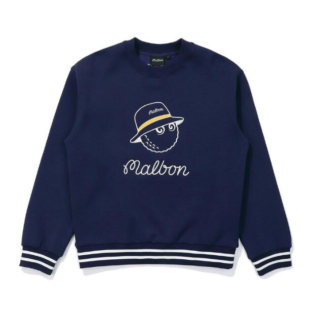 말본골프 말본골프긴팔티 CQK M5122PFS11NVY 트레블 스크립트 라운드 맨투맨 NAVY (WOMAN)