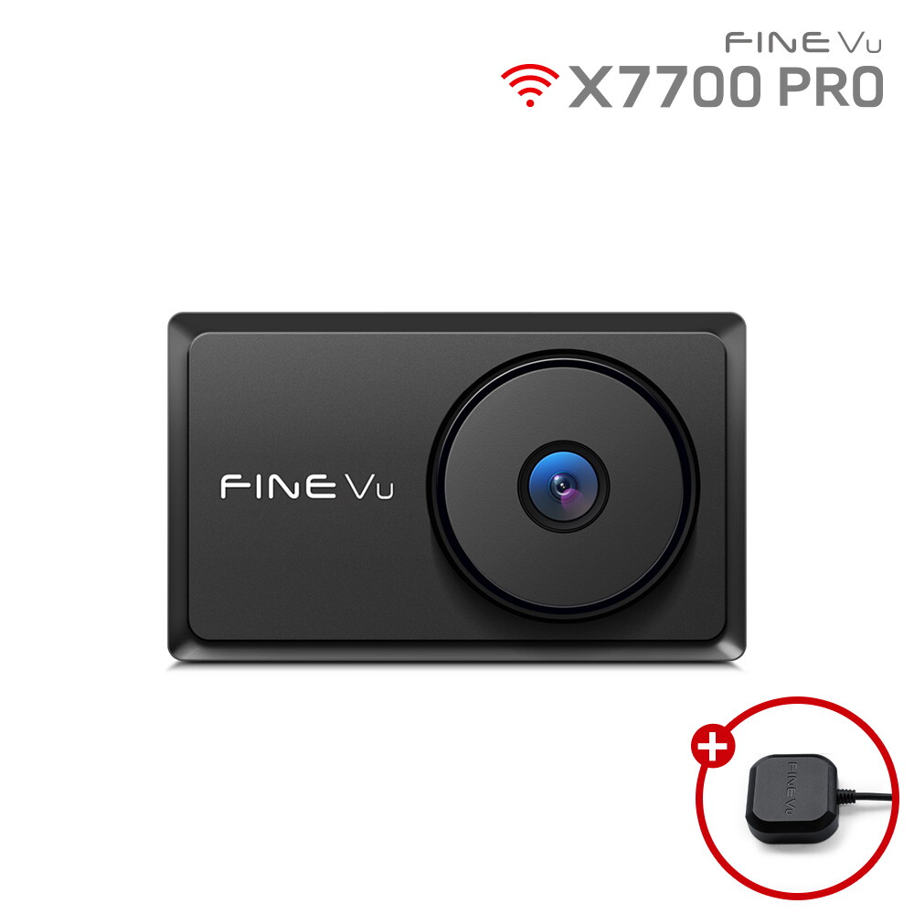 파인뷰 [출장장착/64GB로 메모리업] X7700 PRO GPS 와이파이 블루투스 동글 QHD 차량용블랙박스2채널(9/18~ 순차배송)