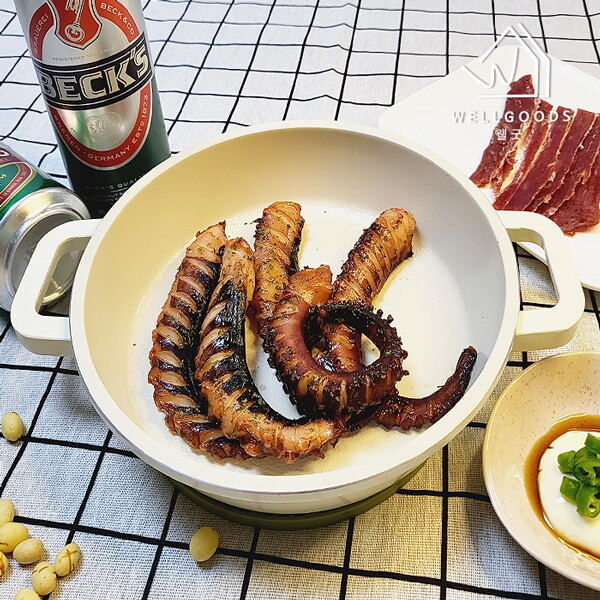 웰굿 탱글하고 촉촉한 대왕오징어다리 가문어통족 1kg