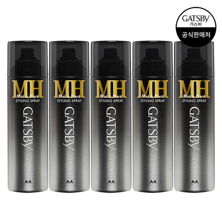 갸스비 갸스비 스타일링 스프레이 매트 & 하드 200ml x5개