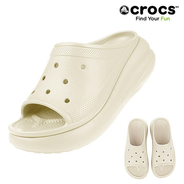 크록스 크록스 CROCS 공용샌들 크러쉬 슬라이드 208731-2Y2 본